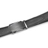 Pánský kožený opasek Pierre Cardin 546 HY08 délka 120/100 cm černý