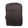 Černý batoh Minissimi na notebook, formát A4, s USB, kabinové zavazadlo