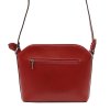 Malá kožená crossbody kabelka Mia More no. 009 vínová