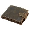 Pevná kožená peněženka v loveckém stylu Nordee