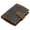 Pevná kožená peněženka v loveckém stylu Nordee na výšku