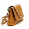 Malá hnědá kožená crossbody kabelka Luka no. 005