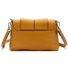 Malá hnědá kožená crossbody kabelka Luka no. 005