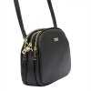Tříoddílová kožená crossbody kabelka MiaMori no. 064 tmavězelená