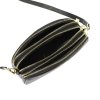 Tříoddílová kožená crossbody kabelka MiaMori no. 064 tmavězelená