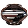 Pánská kožená business taška (aktovka) Gregorio no. 8523 hnědá na notebook