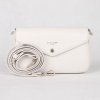 Malá crossbody kabelka David Jones CM6120B krémově bílá