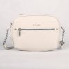 Malá crossbody kabelka David Jones CM6767A krémově bílá