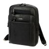 Pánský dvouoddílový business kožený batoh  Pierre Cardin, obsah cca. 8 l, černý