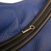 Značková kožená kabelka na rameno i crossbody Gianni Conti 706 modrá
