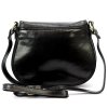 Středně velká pevná crossbody kabelka Florence no. 873 černá
