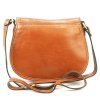 Středně velká pevná crossbody kabelka Florence no. 873 hnědá