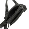 Dvouoddílová pánská středně velká crossbody taška Nordee no. 120 černá