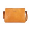 Luxusní dámská kožená crossbody kabelka Marta Ponti no. 205 hořčicová