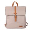 Velký městský batoh FLORA&CO H6725 s obsahem cca 10l, formát A4 béžový
