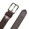 Pánský kožený opasek Pierre Cardin  5072 délka 135/120 cm tmavěhnědý