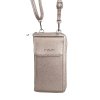 Malá crossbody kabelka (pouzdro na mobil a peněženka) Flora 60 antická zlatá