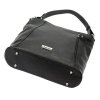 Středně velká kožená kabelka na rameno i crossbody MiaMore no. 145 černá