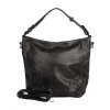 Velká kabelka na rameno i crossbody ROMINA D569/25 tmavěšedá