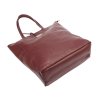 Velká kožená kabelka na rameno/do ruky MiaMore no. 014 vínová