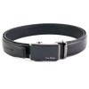 Pánský kožený opasek Pierre Cardin 656 HY09 délka 120/100 cm černý