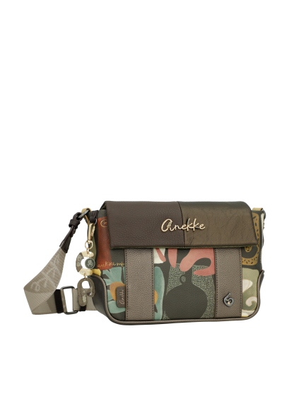 Anekke elegantní crossbody kabelka s klopou Amphora