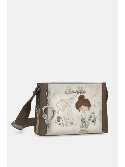 Anekke elegantní crossbody kabelka s širokým popruhem Sophia