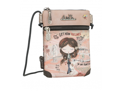 Anekke mini crossbody Peace & Love Pink