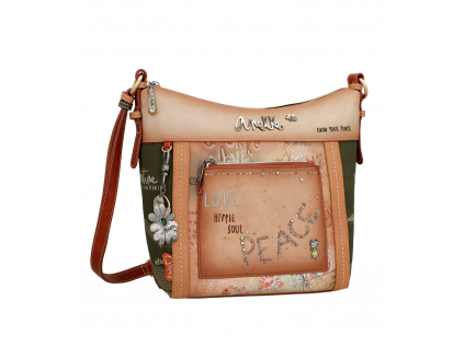 Anekke hobo crossbody kabelka Flower