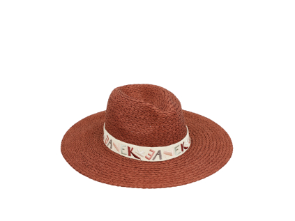 Anekke dámský slaměný klobouk Terracotta