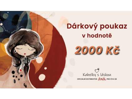 987 1 darkovy poukaz v hodnote 2000 kc