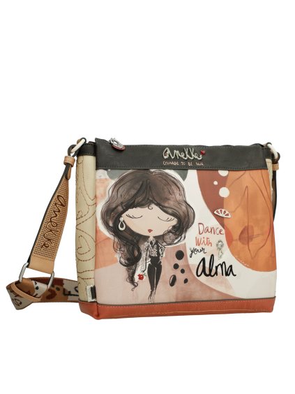 Crossbody kabelka s oddielmi Anekke Alma