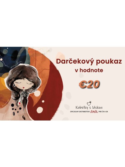 Darčekový poukaz v hodnote €20