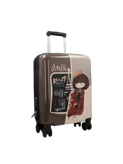 Anekke škrupinový kabinový kufor