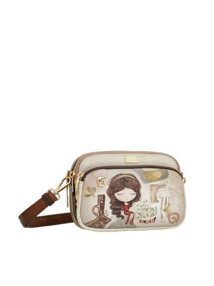 Anekke crossbody kabelka s vreckom Muse