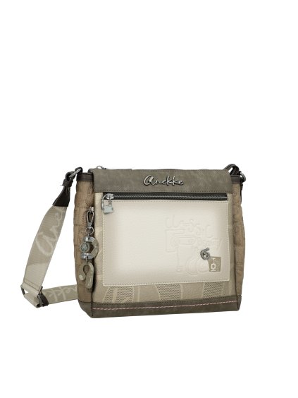 Anekke crossbody kabelka s oddielmi Amphora