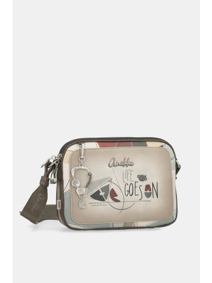 Anekke crossbody kabelka s vreckom Auralis