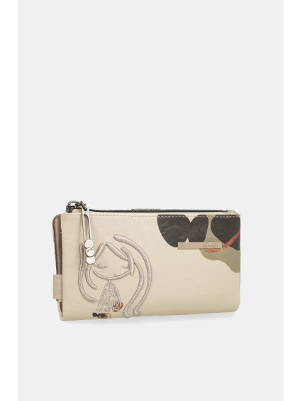 Anekke stredná mäkká peňaženka Gaia