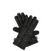 Anekke dámske čierne textilné rukavice