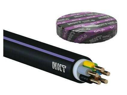 Kabel CYKY-J 5x1,5 (5Cx1,5)