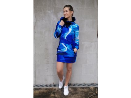 Šatová mikina - Na vlnách