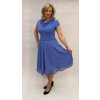 Kolové modré šaty