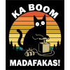 Samolepka KaBoom KOČKA 6 cm