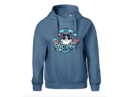 woman moon cat lover 07 01