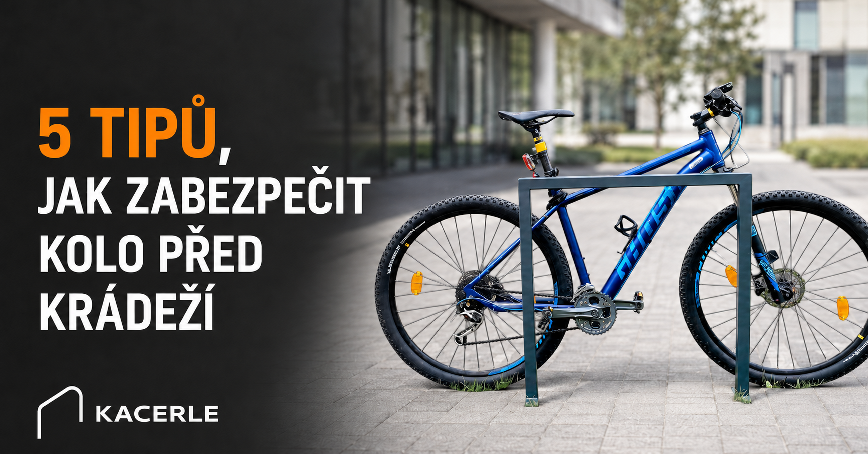5 tipů na zabezpečení jízdního kola před krádeží