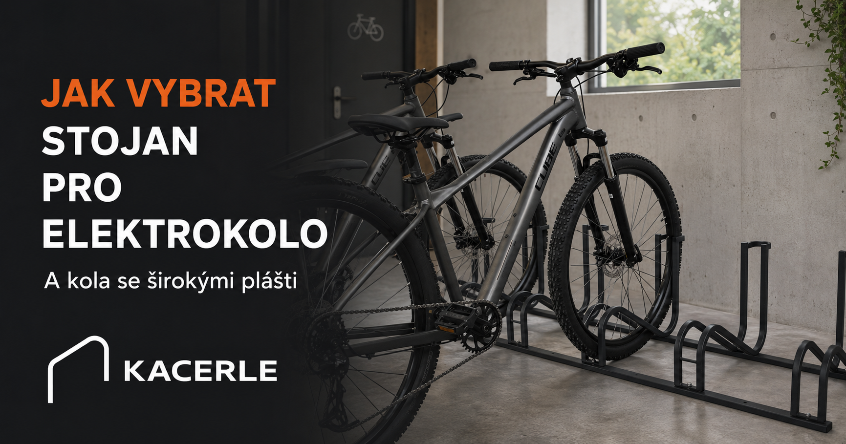 Jaký stojan vybrat pro elektrokolo a kolo se širokými plášti