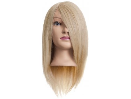 4887 efalock emma treningova hlava zlata blond 40 cm