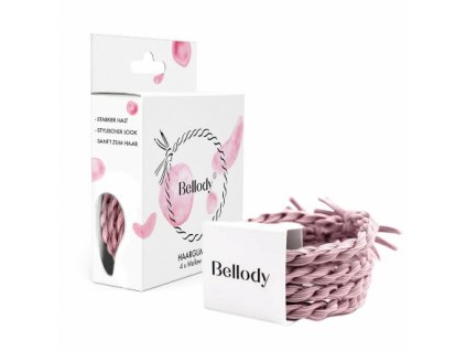 8055 bellody hair ties gumicky do vlasov mellow rose 4 ks