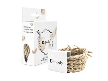 8061 bellody hair ties gumicky do vlasov champagne beige 4 ks