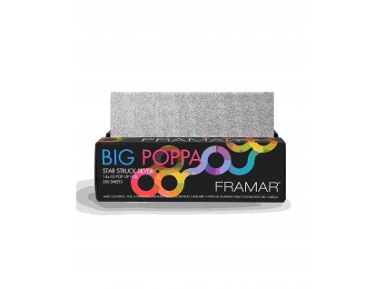 FRAMAR Big Poppa extra široká predrezaná alu fólia 35,6 x 25,4 cm 250 ks